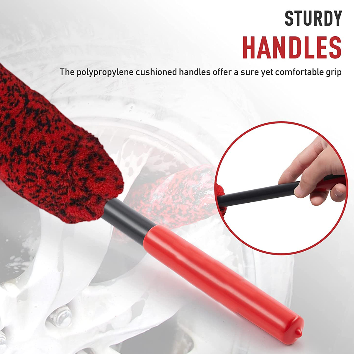 Bendable Wheel Brush